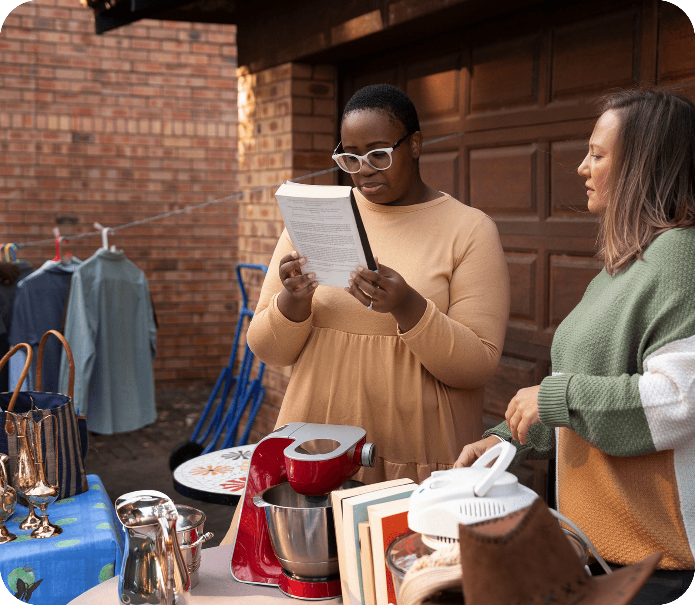 Children enjoying a meal